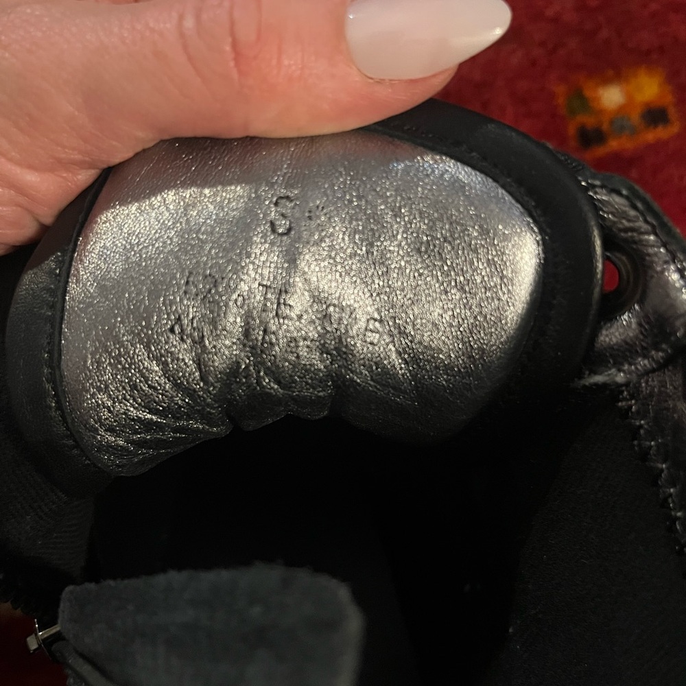 Zadig & Voltaire Black and Silver Glitter Sneakers - Picture 11 of 11